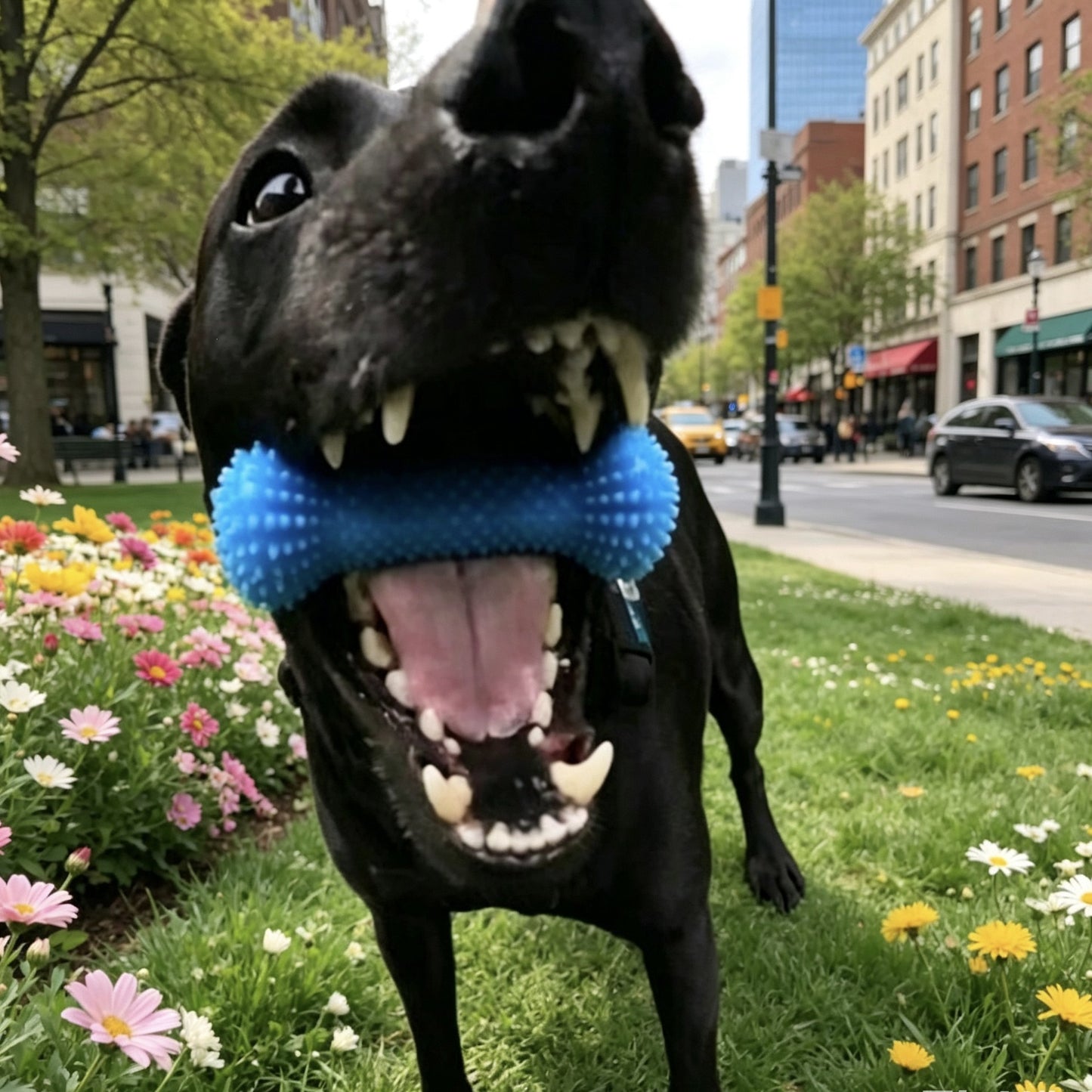 Pet dental chew stick