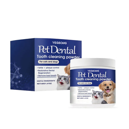 Pet dental powder