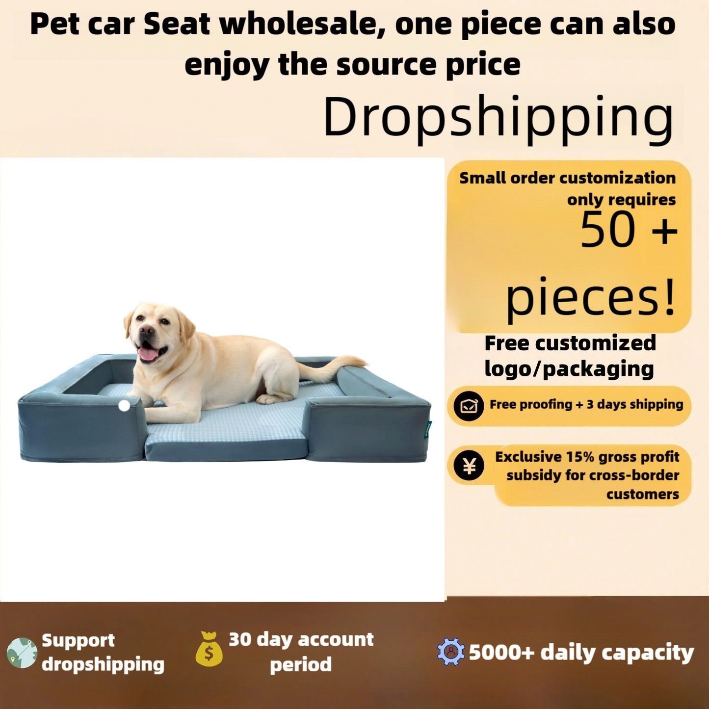 Pet Dog Bed