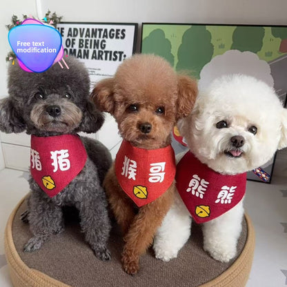 Pet Dog Bib