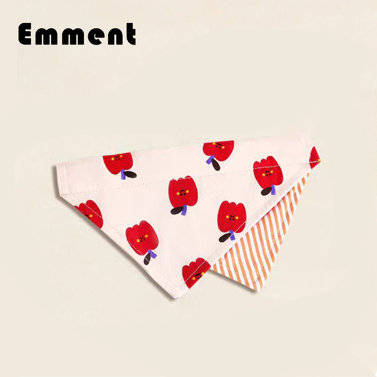 Pet Dog Cat Scarf Collar Triangle Towel