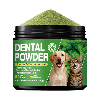 Pet dog dental powder