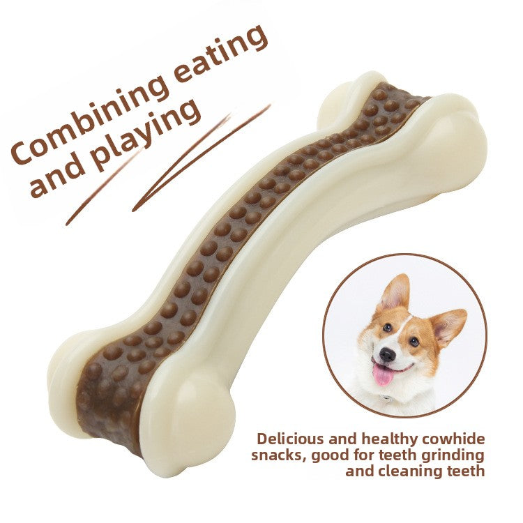 Pet Dog Molar Curved Bone