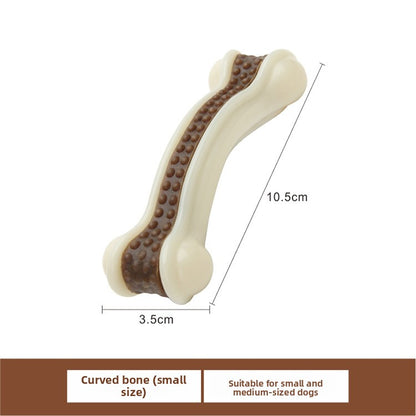 Pet Dog Molar Curved Bone