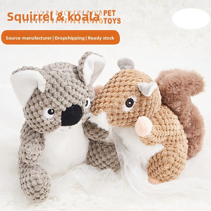 Pet dog plush sound-making toys