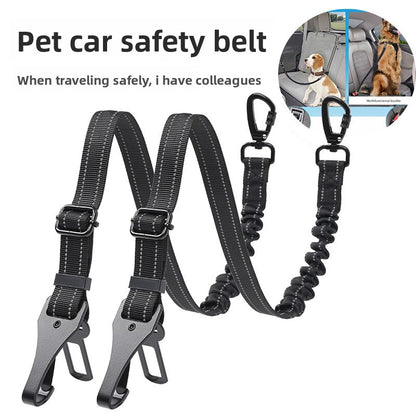 Pet dog safety belts