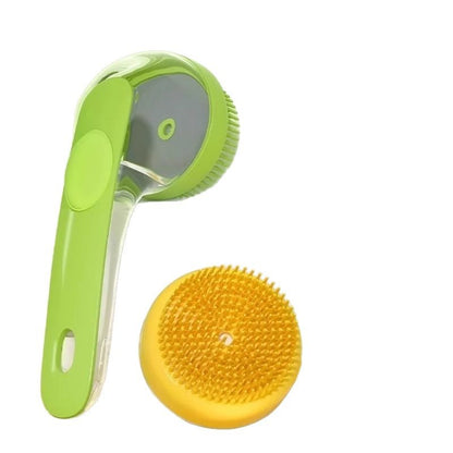 Pet dog shampoo brush