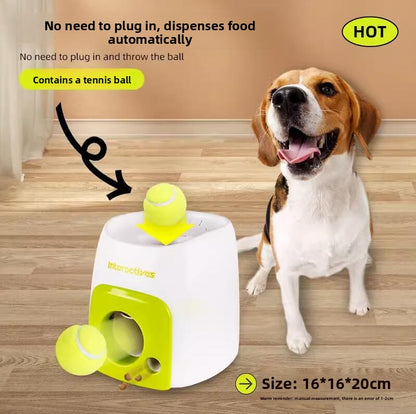 Pet Dog Tennis Reward Machine Toy Pet Ball Launcher Toy