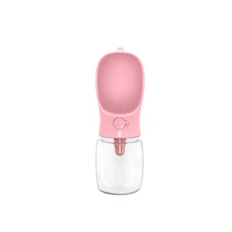 Pet dog traveling water cup, outdoor water bottle, outdoor drinking and feeding water dispenser