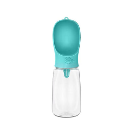 Pet dog traveling water cup, outdoor water bottle, outdoor drinking and feeding water dispenser