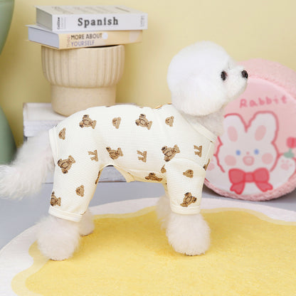 Pet dog vest home wear