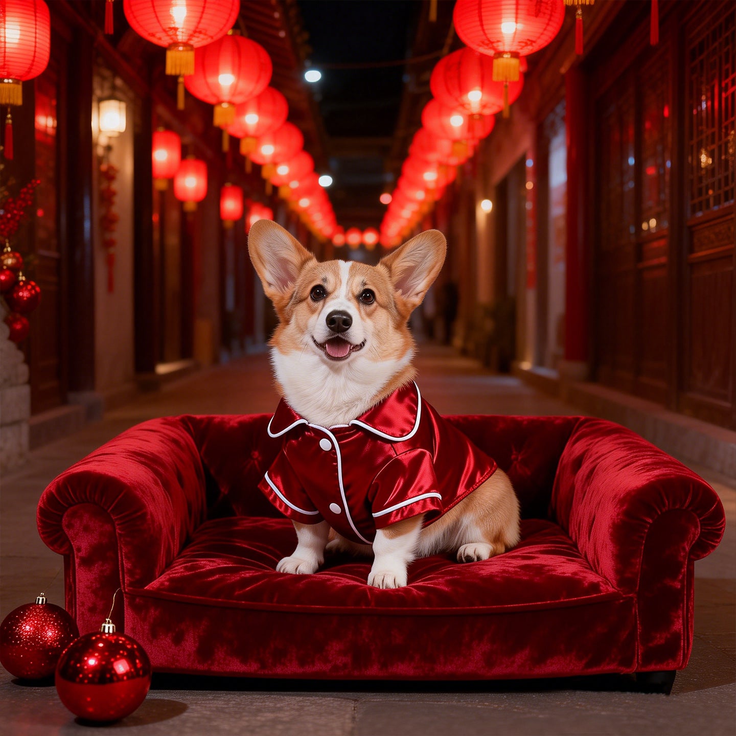 Pet Dog Wedding Dress