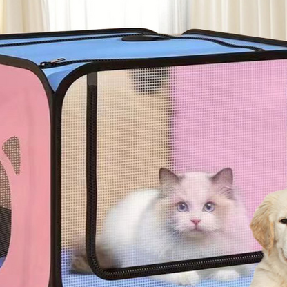 Pet drying cabinet