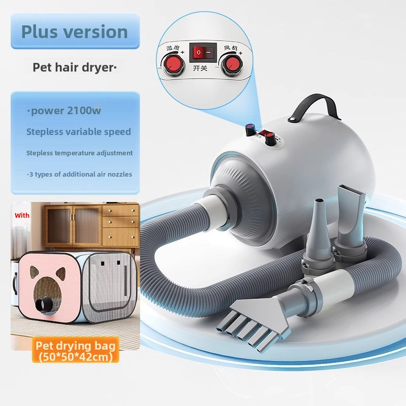 Pet drying machine