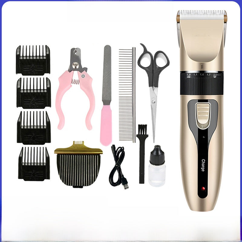 Pet electric clipper set