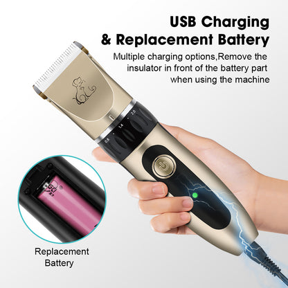 Pet Electric Hair Clipper Trimmer