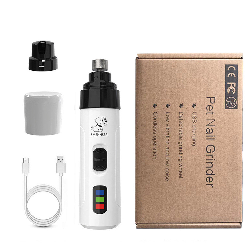 Pet Electric Nail Grinder with LED Light
