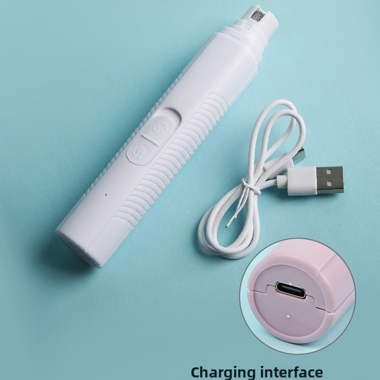 Pet Electric Nail Grinder with LED Light