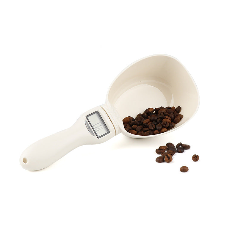 Pet electronic measuring spoon scale