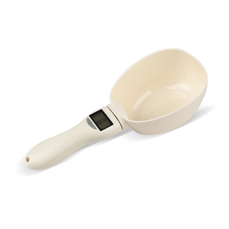 Pet electronic measuring spoon scale