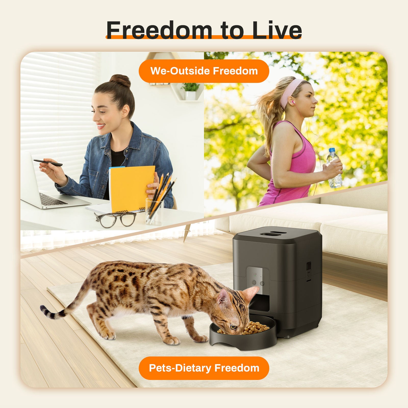 Pet feeder machine