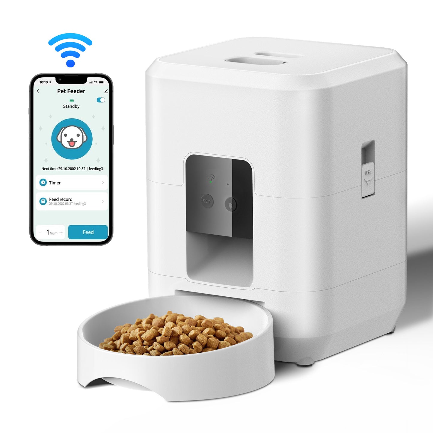 Pet feeder machine