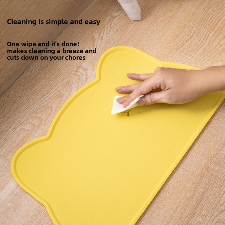 pet feeding mat