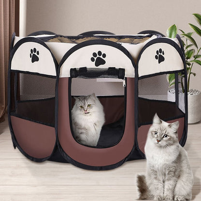 Pet fence tent