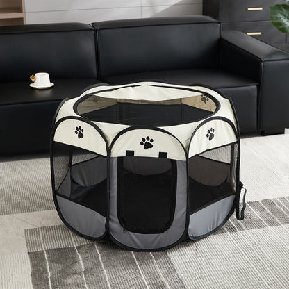 Pet fence tent