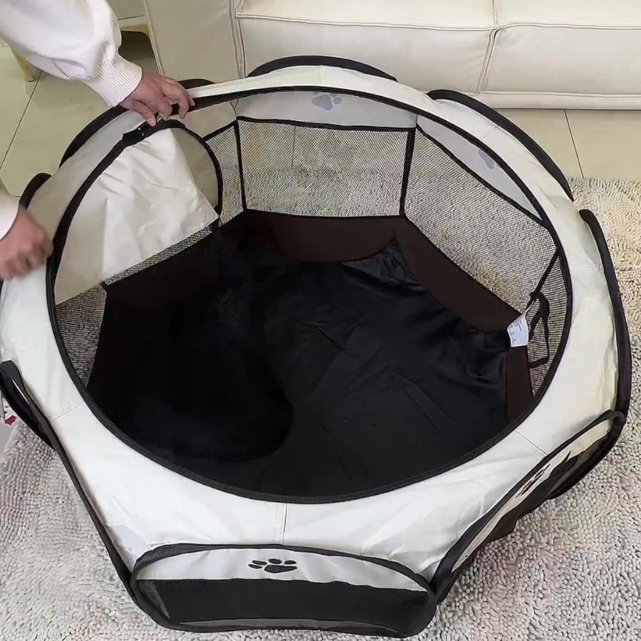 Pet fence tent