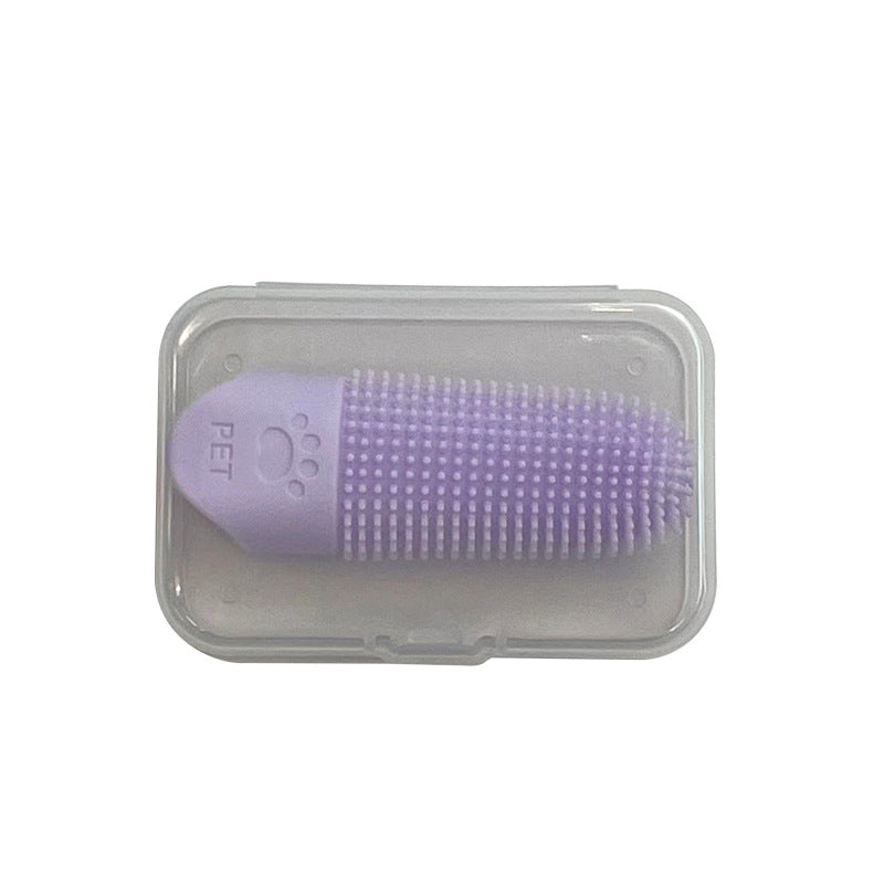 Pet Finger Toothbrush for Cats and Dogs