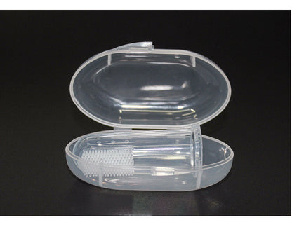 Pet finger toothbrush