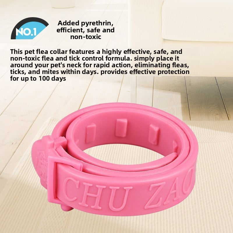 Pet flea collar