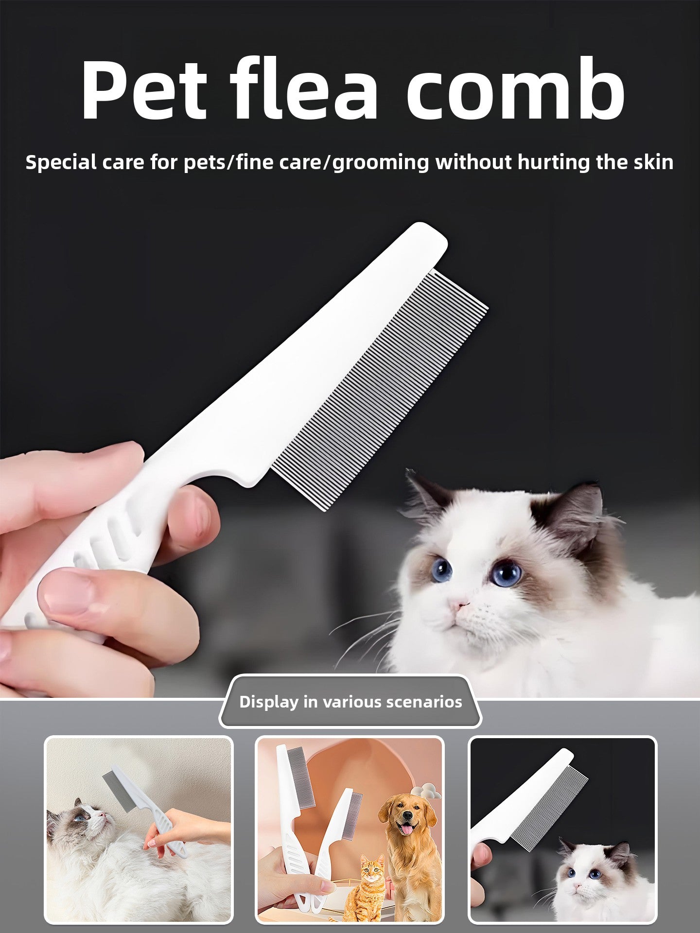 Pet Flea Comb