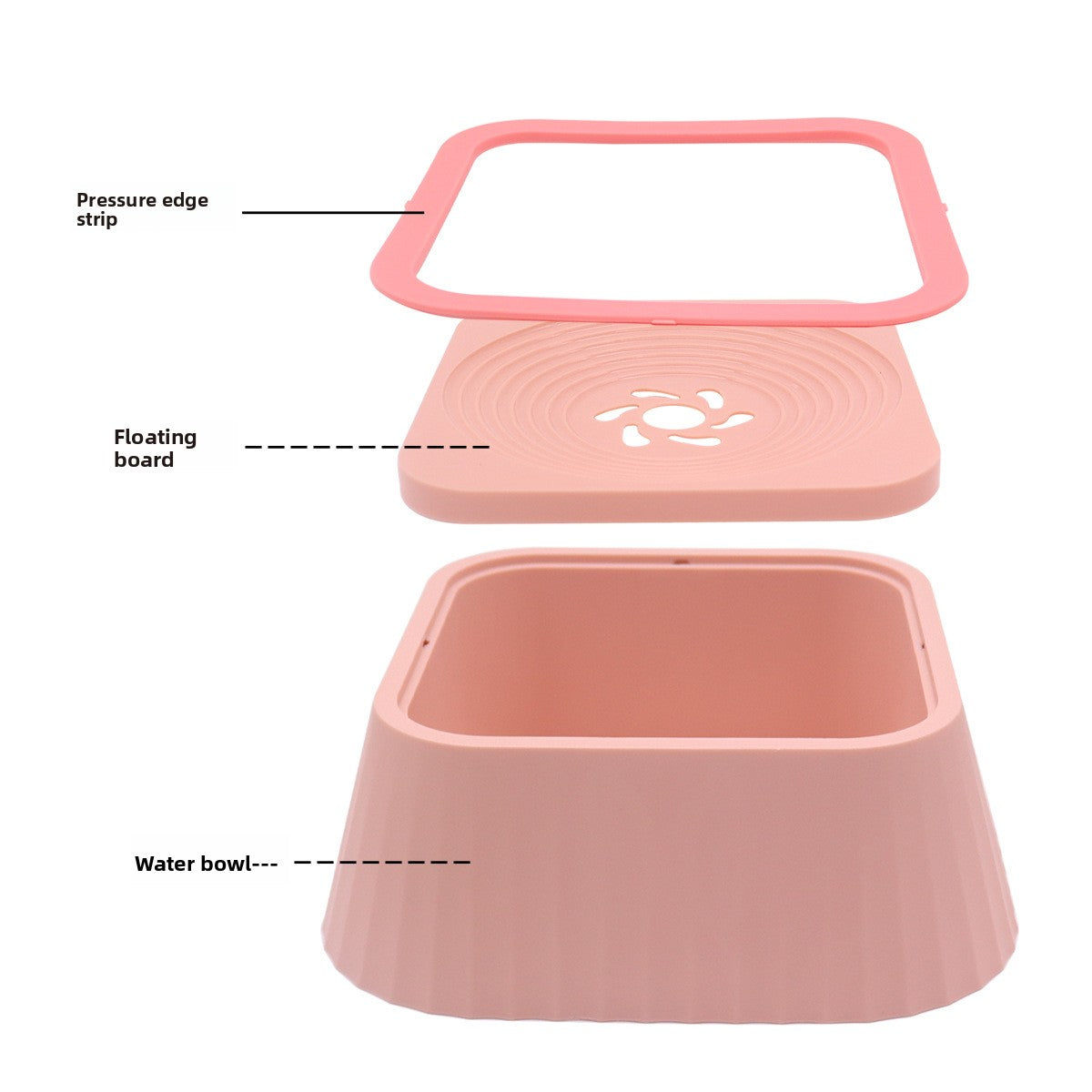 Pet floating bowl drinking utensils