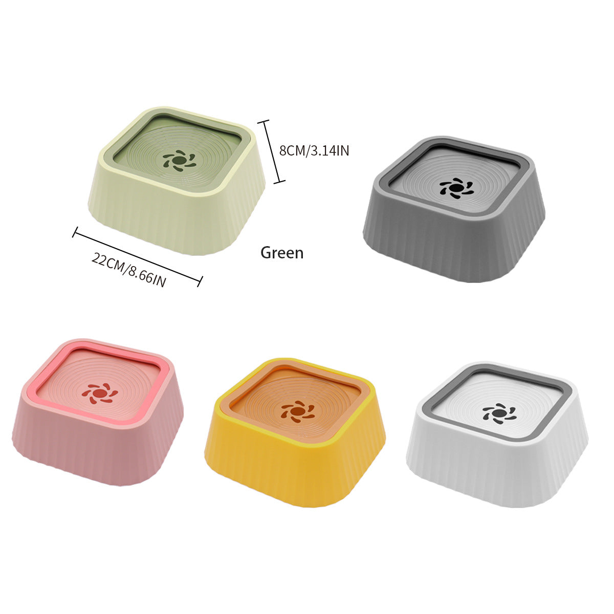 Pet floating bowl drinking utensils