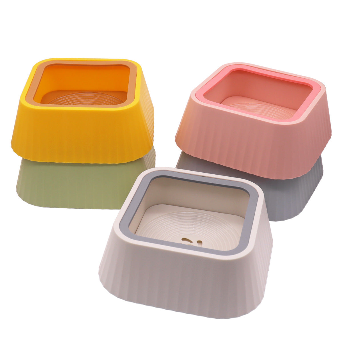 Pet floating bowl drinking utensils