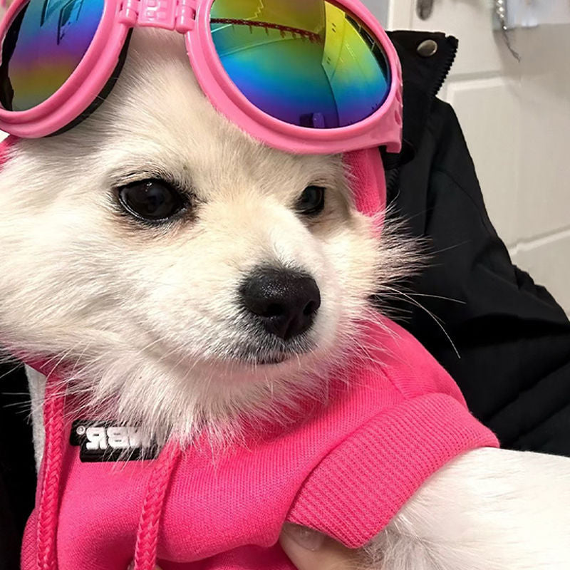 Pet foldable glasses