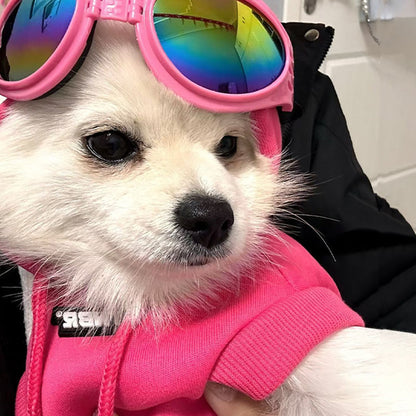 Pet foldable glasses
