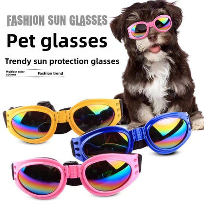 Pet foldable glasses