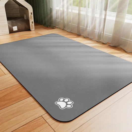 Pet food mat