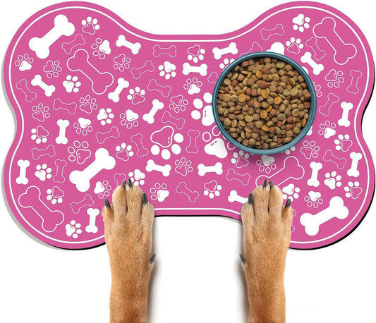 Pet food mat