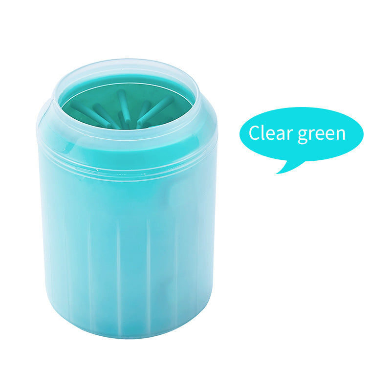 Pet foot-washing cup