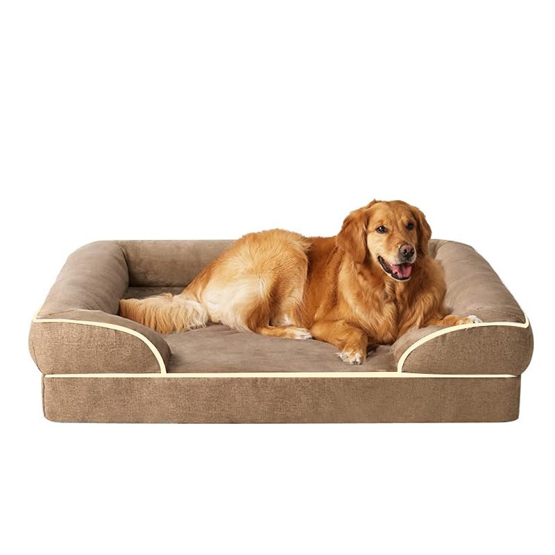 Pet-friendly dog beds can be disassembled and washed