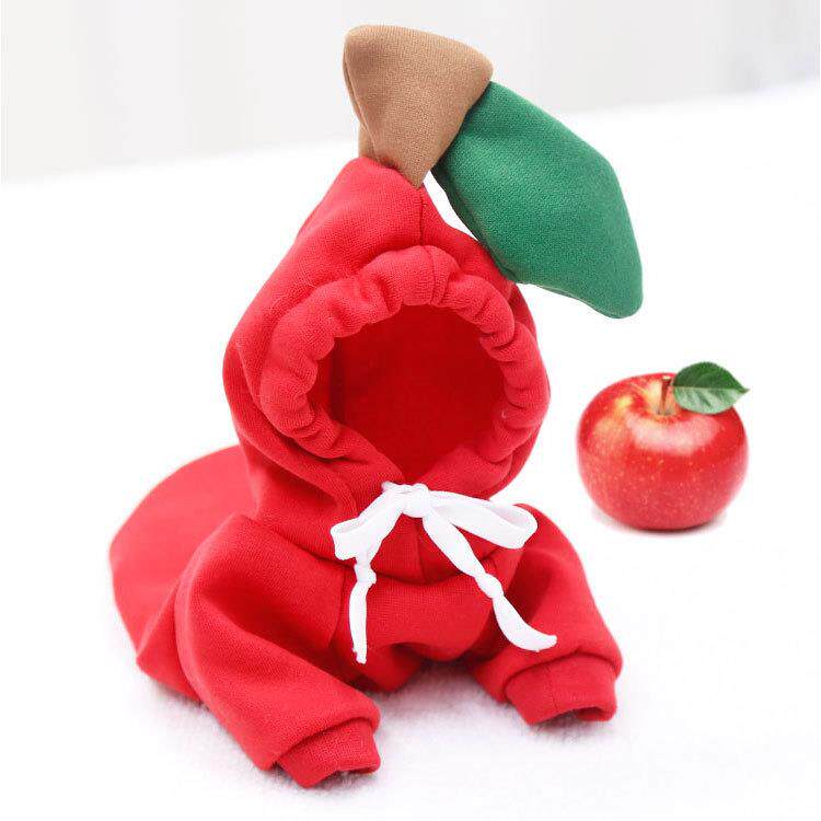 Pet Fruit Pattern Fleece Sweatshirt