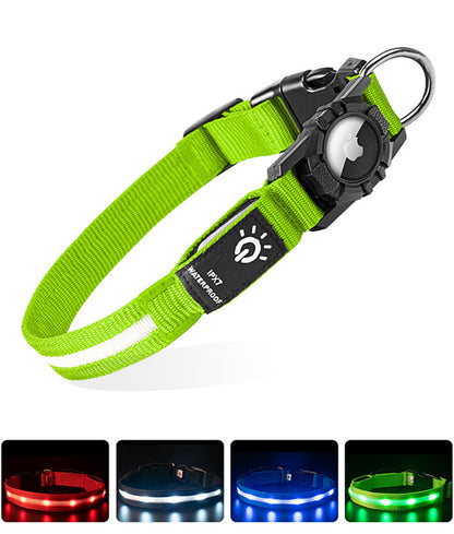 Pet glowing collar