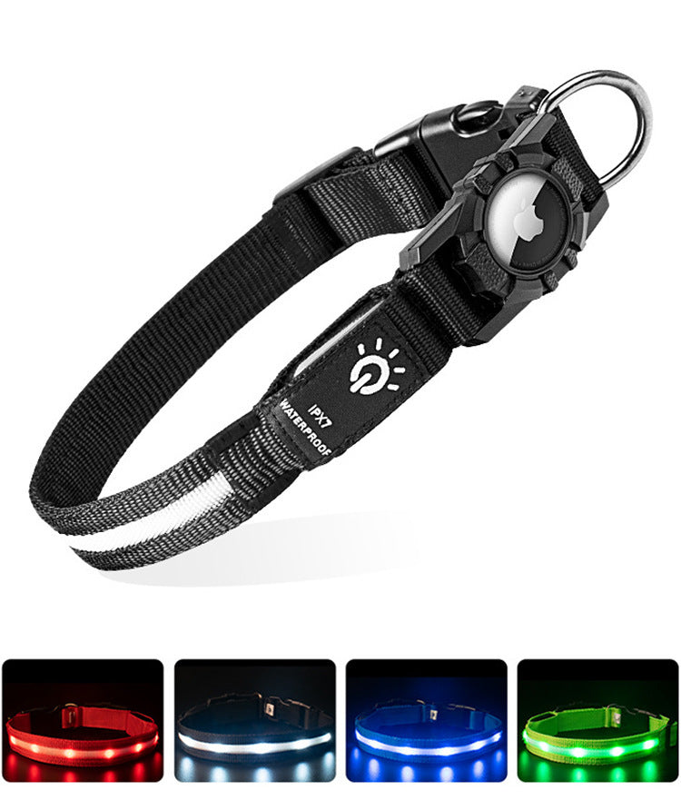 Pet glowing collar