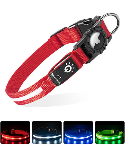 Pet glowing collar