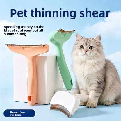 Pet grooming brush