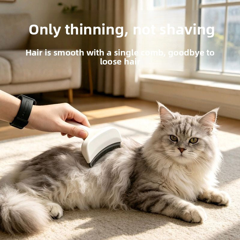 Pet grooming brush